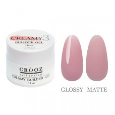 Crooz Creamy Builder gel №3, 15 мл
