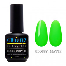 Crooz Neon Liquid Polygel №01, 15 мл