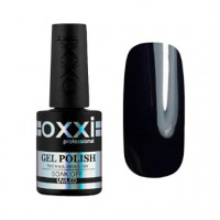 Гель-лак Oxxi Blackberry, черный, эмаль, 10мл