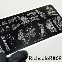 Пластина для стемпинга RichColor №69