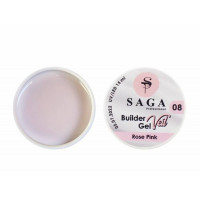 Saga Professional Builder Gel Veil 08, 15 мл