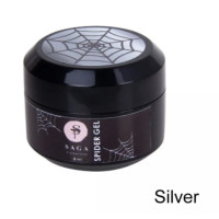Гель-павутинка Saga Professional Spider Silver (срібло)