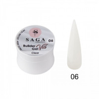 Saga Professional Builder Gel Veil 06, 15 мл