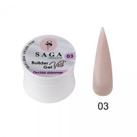 Saga Professional Builder Gel Veil 03, 15 мл