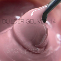 Saga Professional Builder Gel Veil 14, 15 мл
