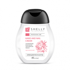 Крем для рук и ногтей с коллагеном, эластином и экстрактом пиона Shelly 45 мл