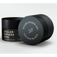 Гель-паутинка Siller Spider Gel Black (черный)
