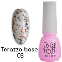 База камуфлирующая с поталью Toki Toki Тerazzo 03, 5 мл