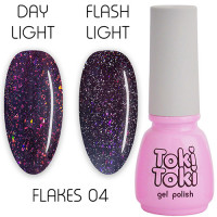 Гель-лак Toki-Toki Flakes №4