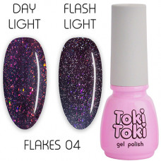 Гель-лак Toki-Toki Flakes №4