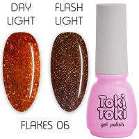 Гель-лак Toki-Toki Flakes №6