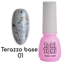 База камуфлирующая с поталью Toki Toki Тerazzo 01, 5 мл