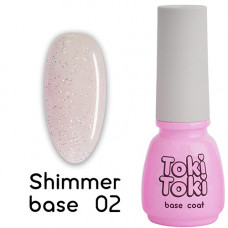 База камуфлирующая с шиммером Toki Toki Shimmer Base 02, 5 мл