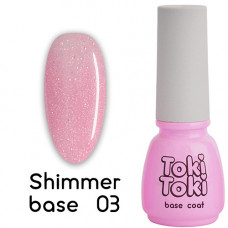 База камуфлирующая с шиммером Toki Toki Shimmer Base 03, 5 мл