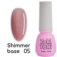 База камуфлирующая с шиммером Toki Toki Shimmer Base 05, 5 мл