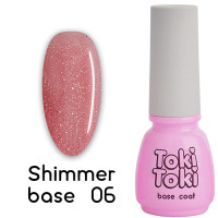 База камуфлирующая с шиммером Toki Toki Shimmer Base 06, 5 мл
